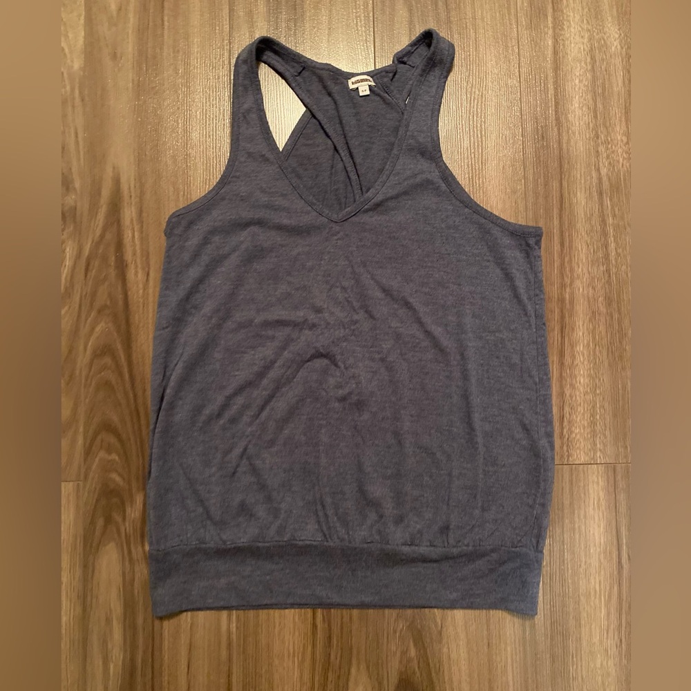 Open Back Cross Tank Top